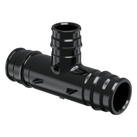 Uponor Q und E T-Stück reduziert PPSU 40x32x40mm, 1008696