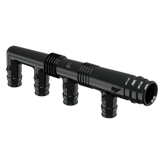 Uponor Q&E Verteiler PPSU 25 4X16 c/c45&2X35