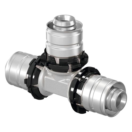 Uponor S-Press T-Stück, 14x14x14mm, 1014886