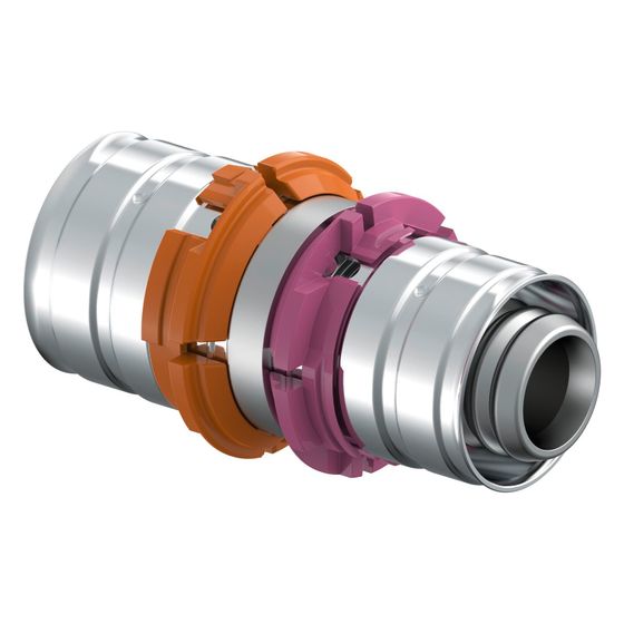 Uponor S-Press Kupplung reduziert, 20x18mm, 1015185