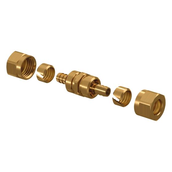 Uponor Minitec Schraubkupplung, 9,9x9,9mm, 1016690