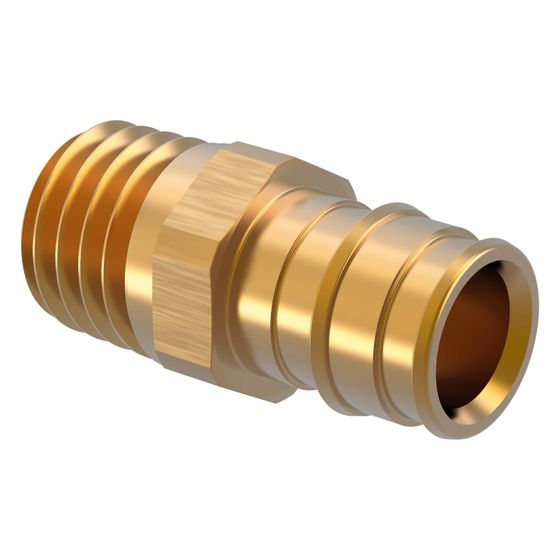 Uponor Q und E Smart Aqua Plus Übergangsnippel PL 20 x R 1/2