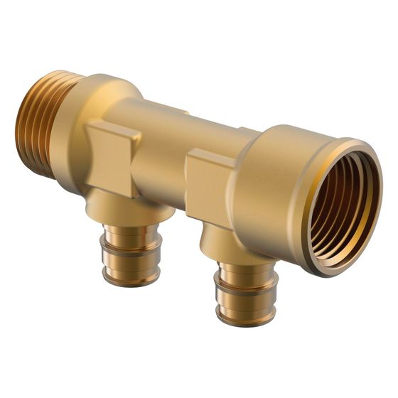 Uponor Q und E Verteiler IG/AG PL, G 3/4