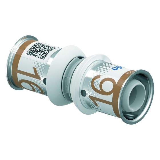 Uponor S-Press Plus Kupplung, 16x16mm, PPSU, 1039933
