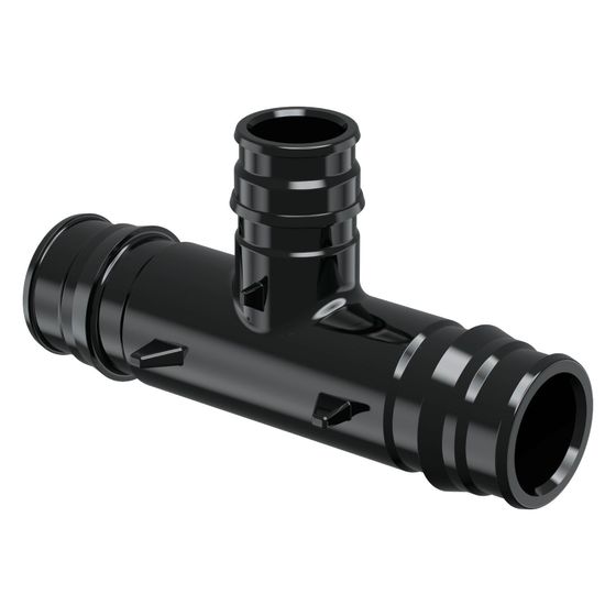 Uponor Q&E Reduzier-T-Stück PPSU 50-40-50