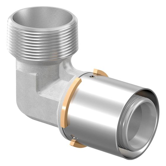 Uponor S-Press Winkelnippel, 40mm x R 1 1/4