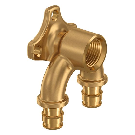 Uponor Q und E, Smart Aqua U-Wandscheibe, 16mm x Rp 1/2