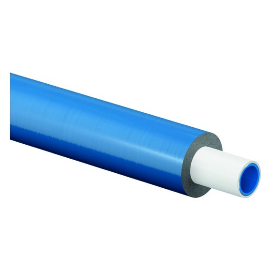 Uponor Uni Pipe Plus Weiß vorgedämmt S6 WLS 035, 16x2,0, 75m, Blau