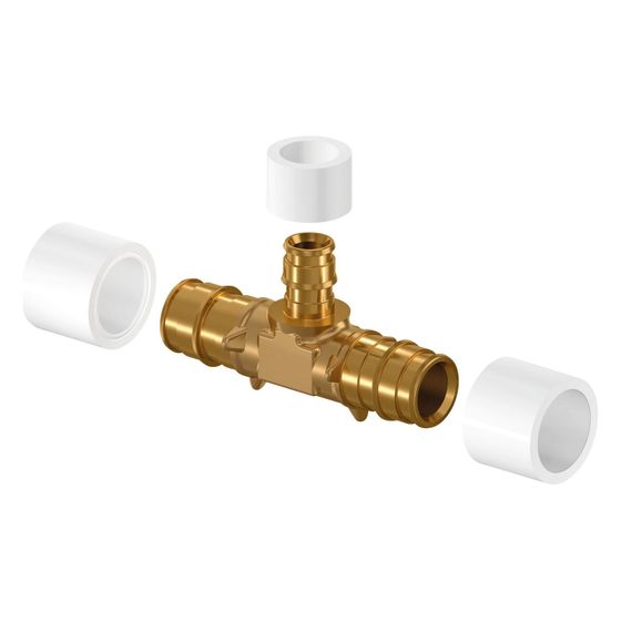 Uponor Q und E, Kupplung reduziert, 40x20mm, 1063934