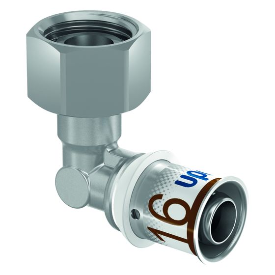 Uponor S-Press Plus SK-Winkelverschraubung Geberit, 16mm x 1/2