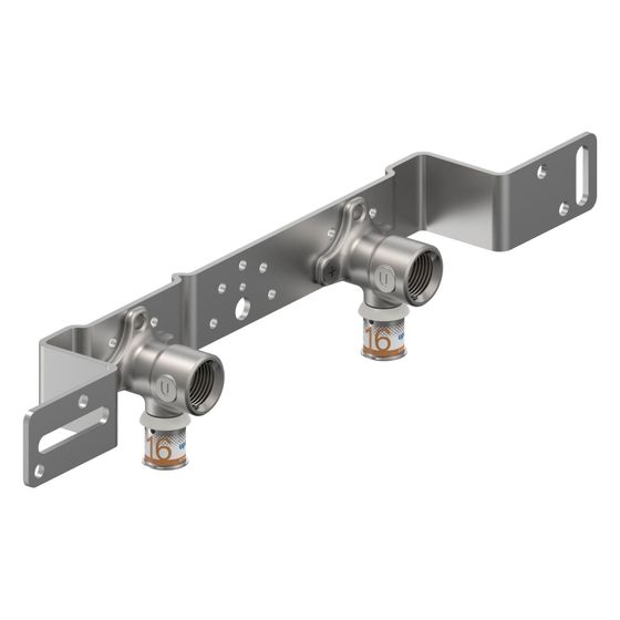 Uponor S-Press Plus Montageeinheit, 16mm x Rp 1/2