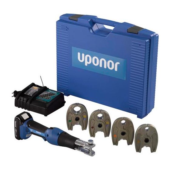 Uponor S-Press Akkumaschine Mini2, mit KSP0 Pressbacken 16/20/25/32