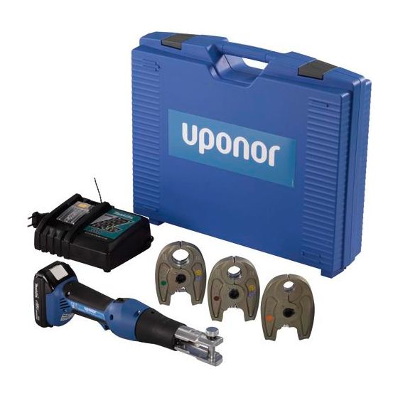 Uponor S-Press Akkumaschine Mini2, mit KSP0 Pressbacken 16/20/25
