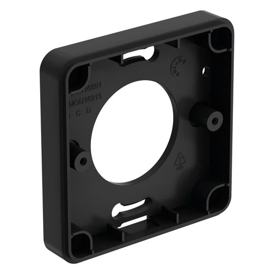 Uponor Smatrix Base Aufputz-Wandrahmen Style, T-149 A-14X, Schwarz