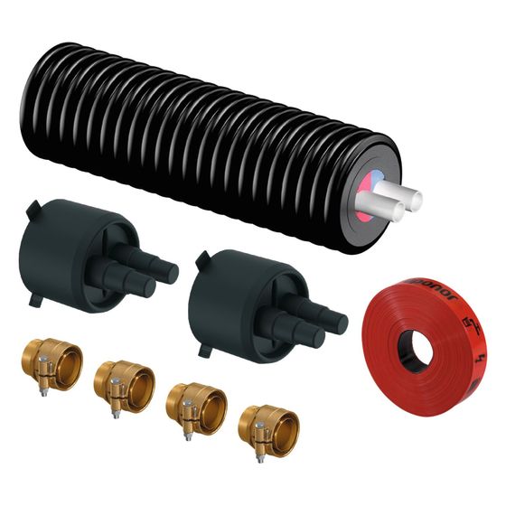 Uponor Ecoflex Varia Paket Twin 2x32x2,9/140 8m