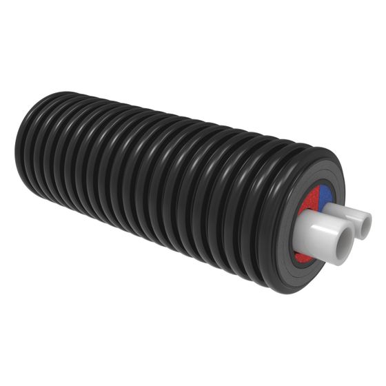 Uponor Ecoflex VIP Aqua Twin Kunststoff-Rohrleitungssystem 50x6,9-32x4,4mm/175mm