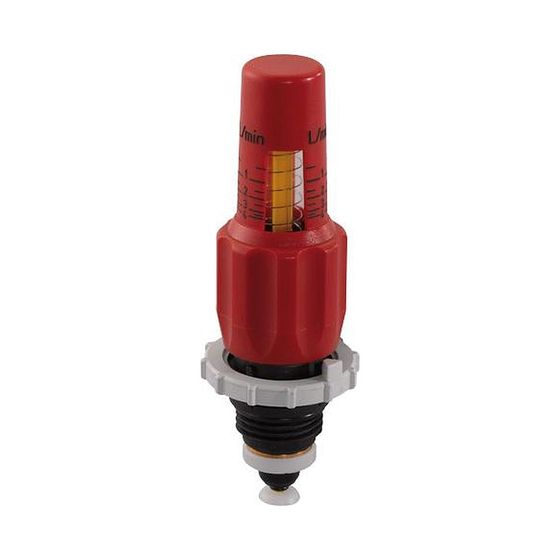 Uponor Vario Flowmeter mit Schauglas red 0-4l/min. eco
