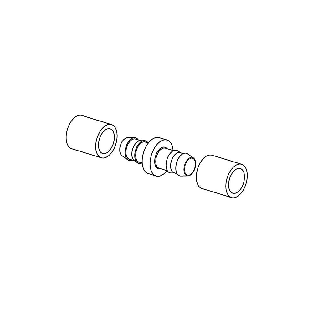 Uponor Minitec Kupplung, 9,9x1,1mm, 1005264... UPONOR-1005264 4021598024991 (Abb. 2)