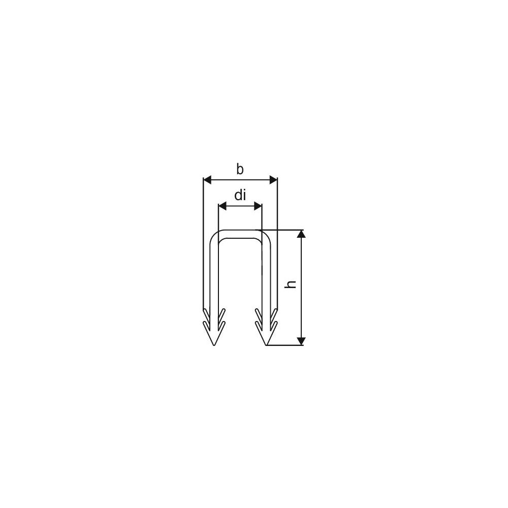 Uponor Magna Haltenadel, 25mm, 1005291... UPONOR-1005291 4021598025745 (Abb. 3)