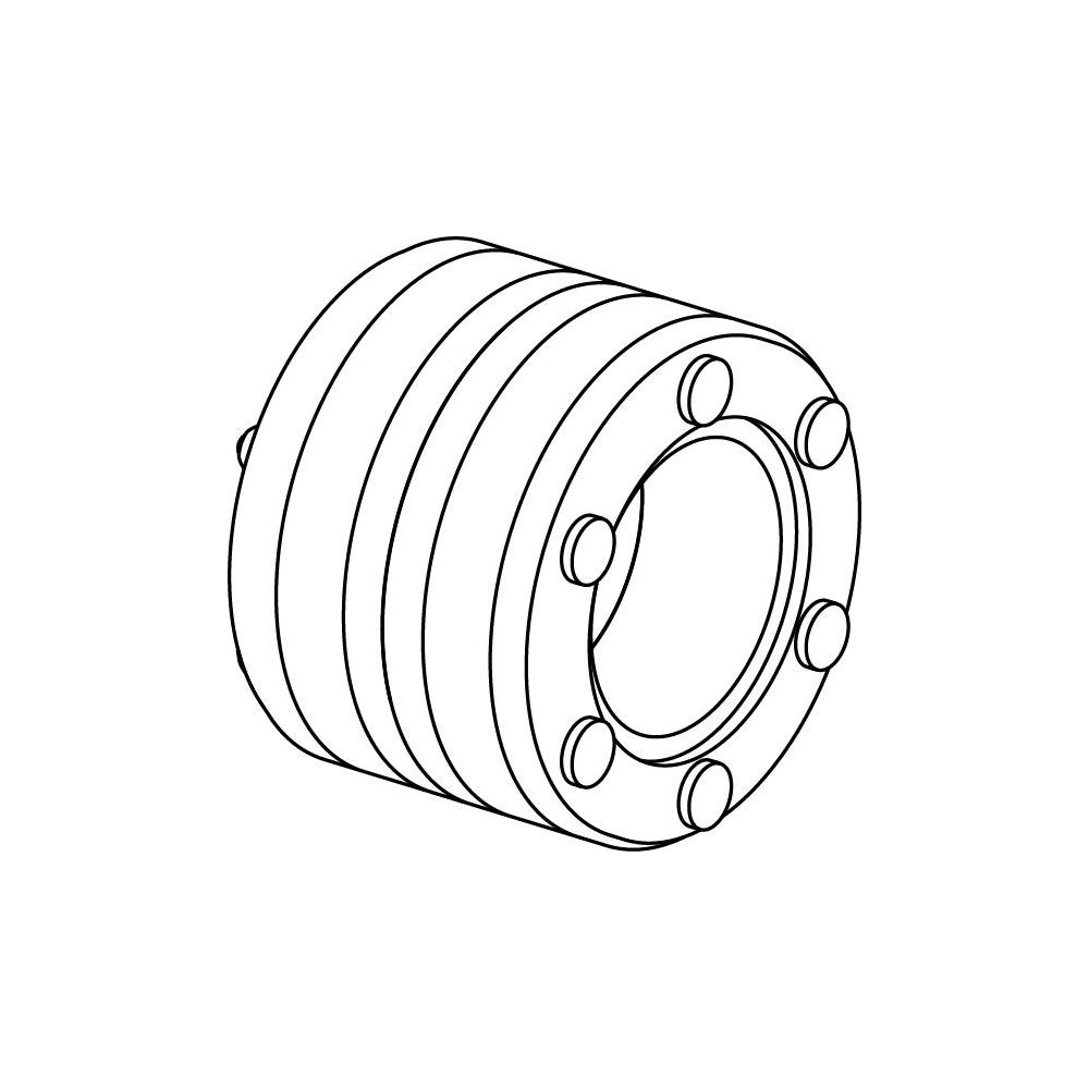 Uponor Ecoflex Mauerdurchführung DWD 140mm, 1007360... UPONOR-1007360 4021598101029 (Abb. 2)