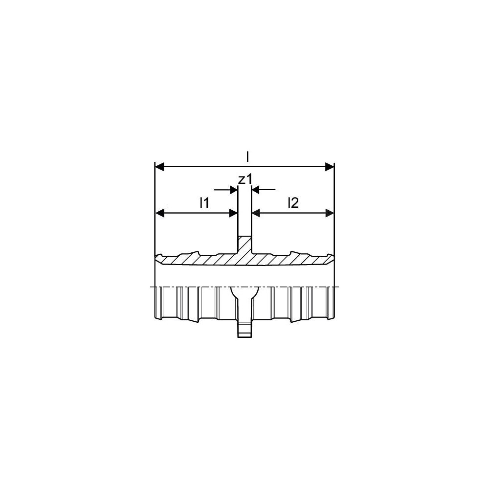 Uponor Q und E Kupplung PPSU, 16x16mm, 1008669... UPONOR-1008669 6414907050008 (Abb. 3)