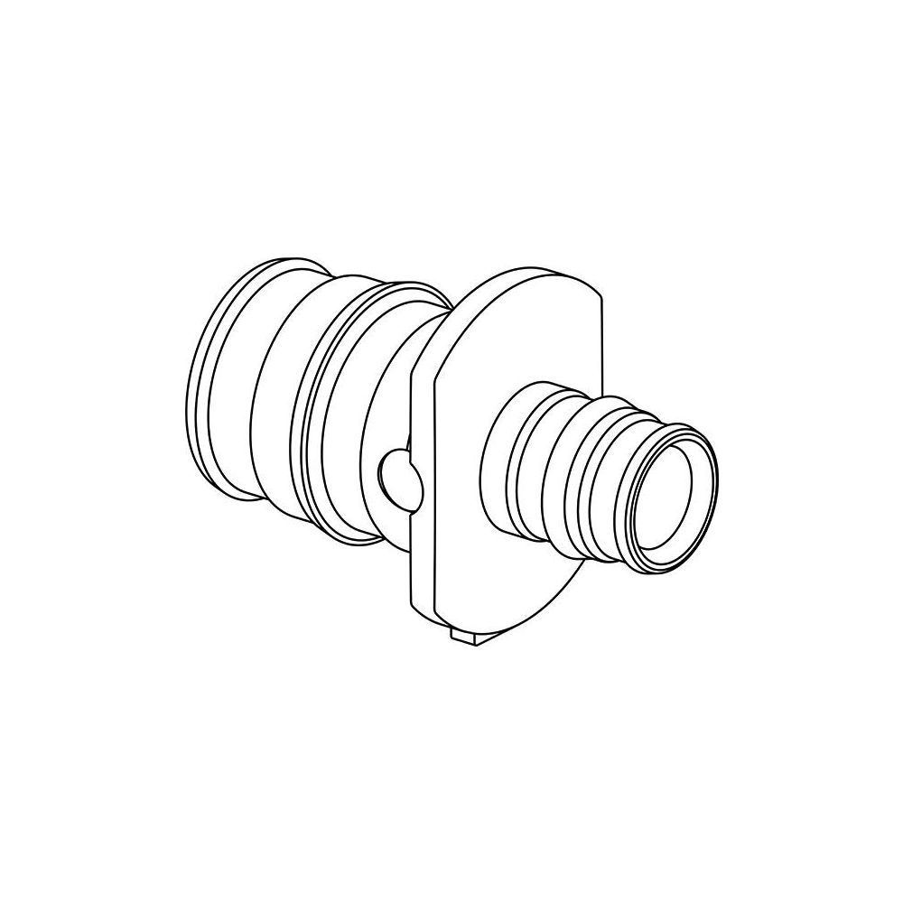 Uponor Q und E Kupplung reduziert, PPSU, 25x16mm... UPONOR-1008675 6414907050114 (Abb. 2)
