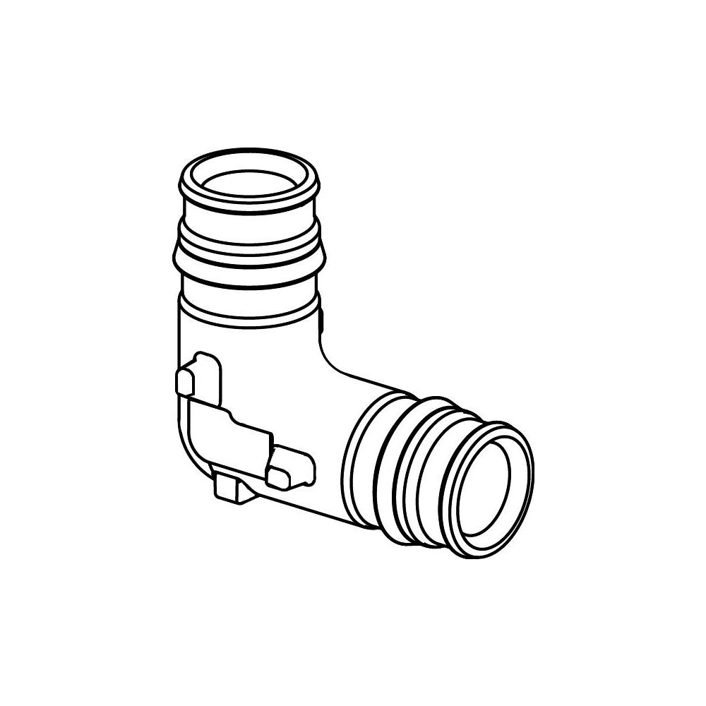 Uponor Q und E Winkel, 20x20mm, PPSU... UPONOR-1008680 6414907051012 (Abb. 2)