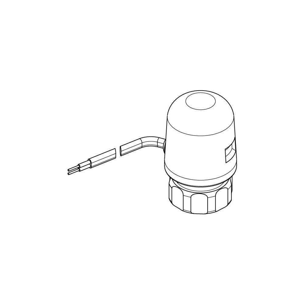 Uponor Vario S Thermoantrieb Edelstahlv. NC 24V FT30x1,5... UPONOR-1013008 4021598005808 (Abb. 2)