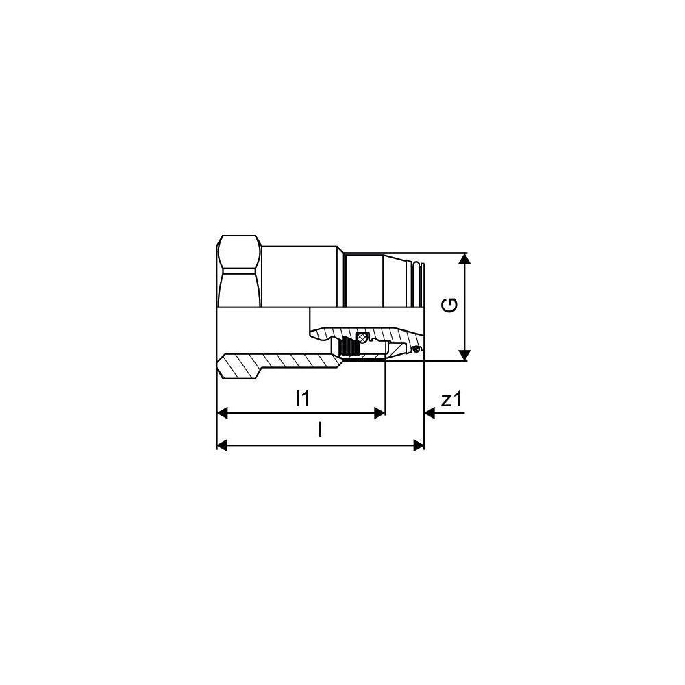 Uponor Smart Radi Anschlussgarnitur Oventrop, 16mm x G 1/2" MT... UPONOR-1014016 4021598004313 (Abb. 2)