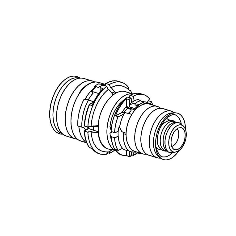 Uponor S-Press Kupplung reduziert, 16x14mm, 1015162... UPONOR-1015162 4021598302891 (Abb. 2)