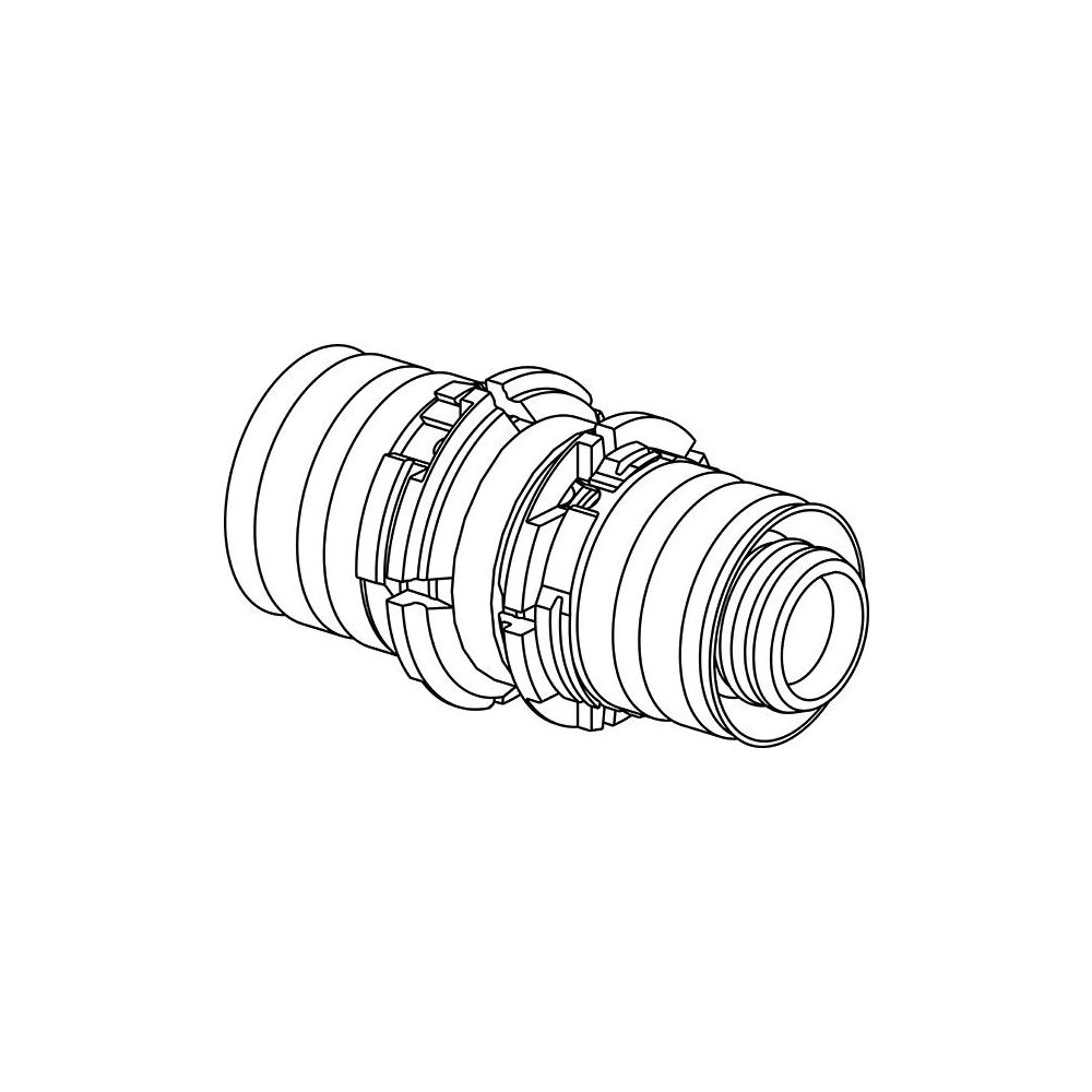 Uponor S-Press Kupplung reduziert, 20x18mm, 1015185... UPONOR-1015185 4021598301832 (Abb. 2)