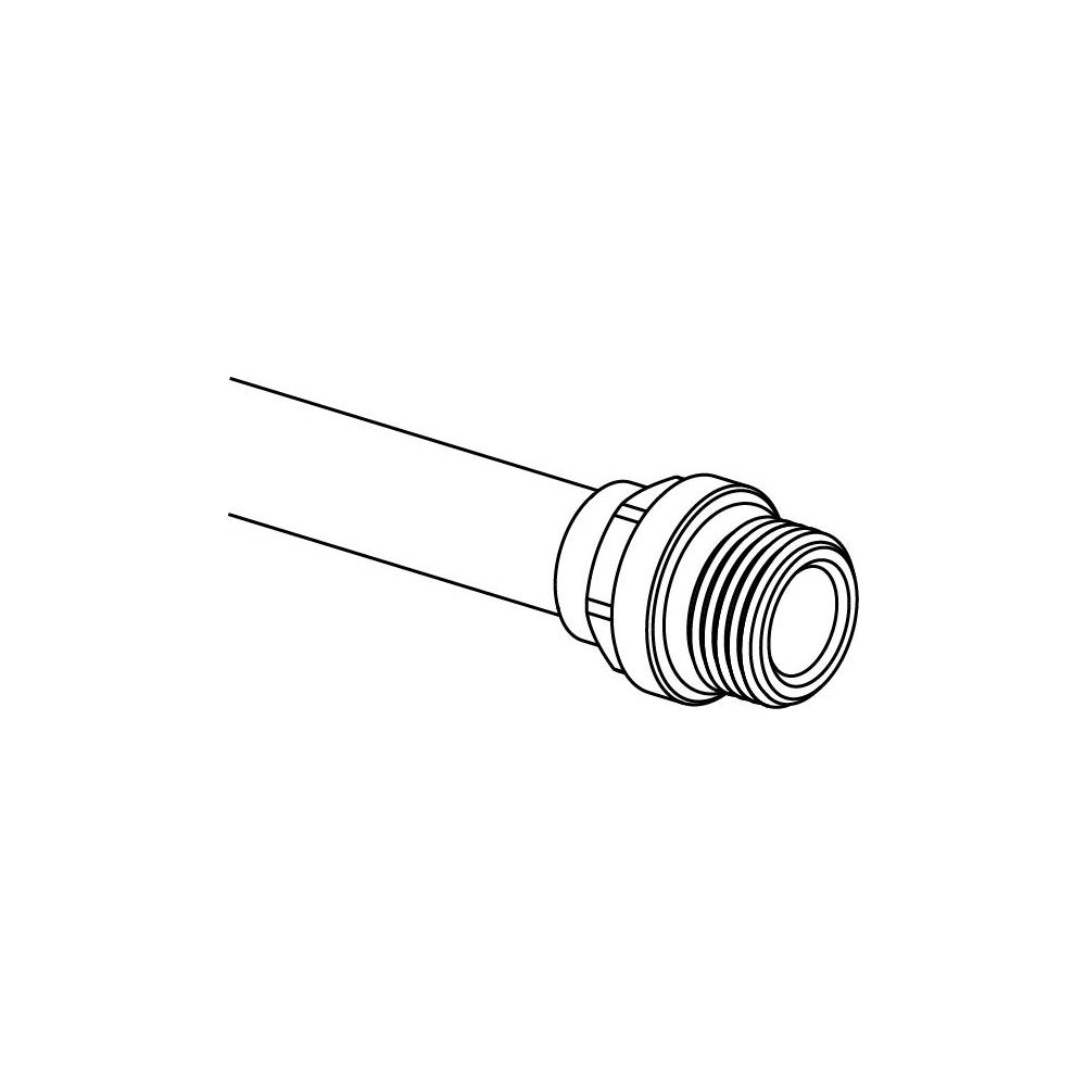 Uponor Smart Radi Anschlussrohr, G 1/2" MT x 15CU, 350mm... UPONOR-1015425 4021598501294 (Abb. 2)
