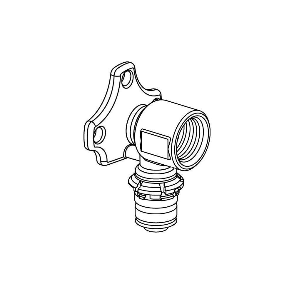 Uponor Smart Aqua Wandscheibe S-Press, 14mm x Rp 1/2" FT... UPONOR-1015437 4021598500914 (Abb. 2)