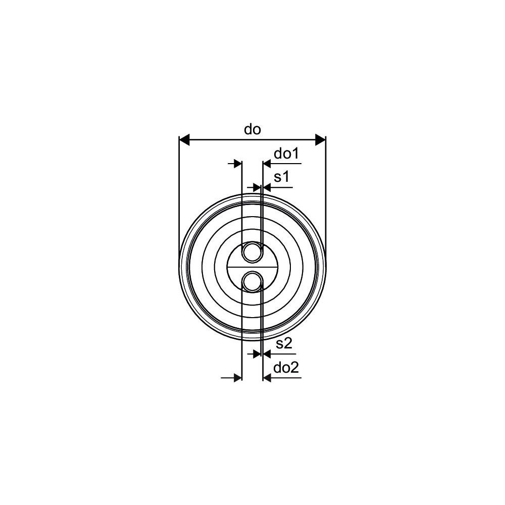 Uponor Ecoflex VIP Thermo Twin Kunststoff-Rohrleitungssystem 2x75x6,8/250mm... UPONOR-1118585 6414905519156 (Abb. 3)