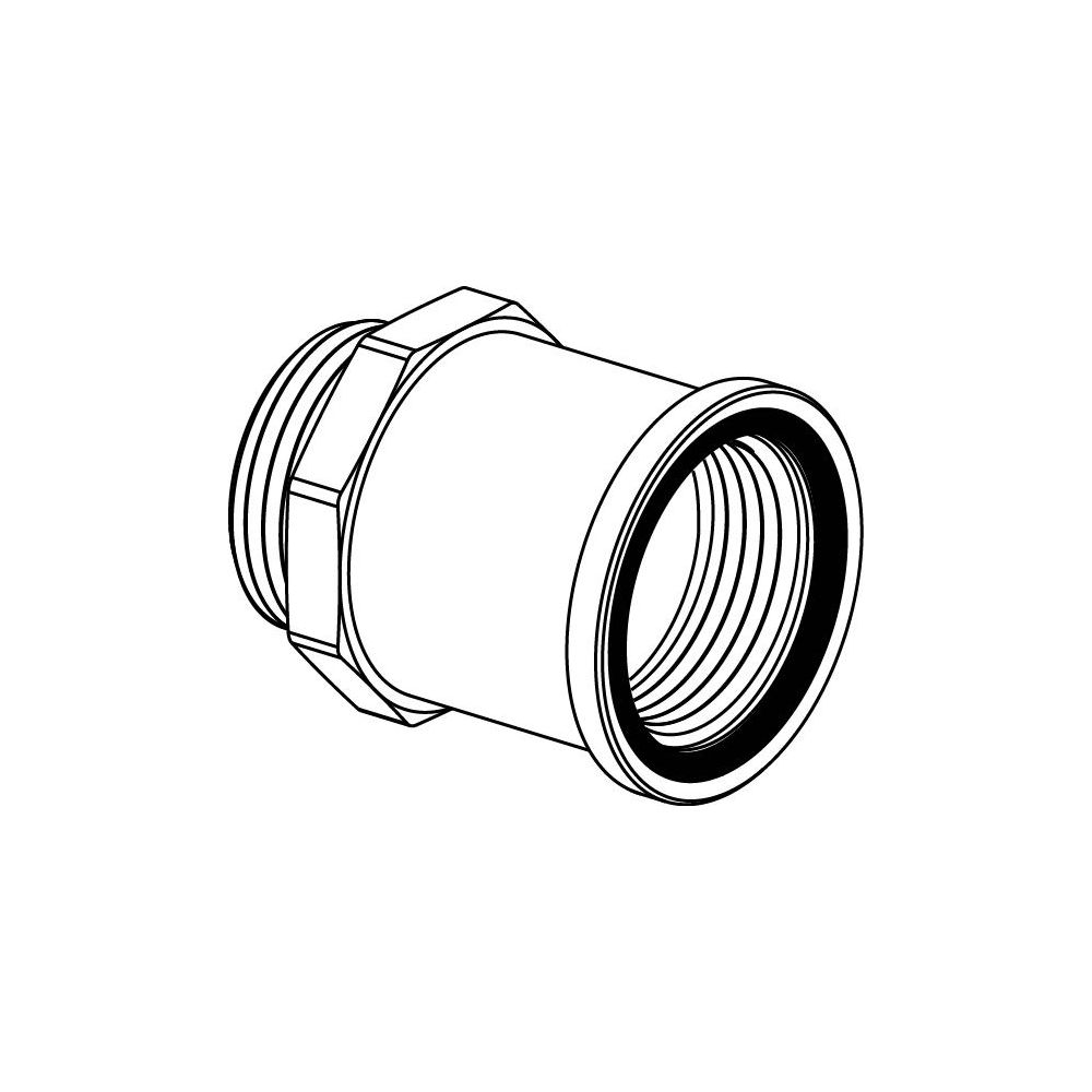 Uponor Wipex Fixpunktmuffe G 1", 1018302... UPONOR-1018302 7331541099721 (Abb. 2)