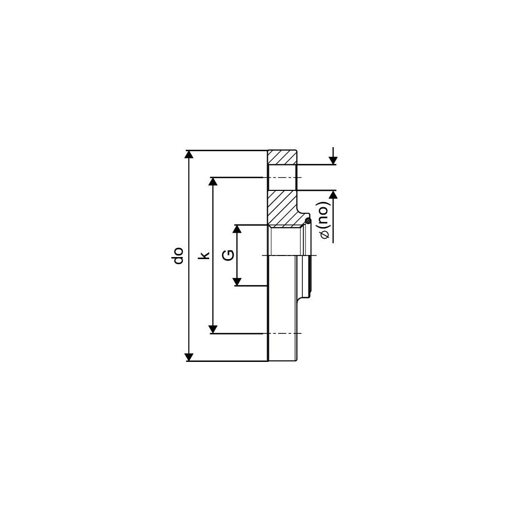 Uponor Wipex Gewindeflansch F 25/4-85 x G 1", 1018359... UPONOR-1018359 7331541099295 (Abb. 3)