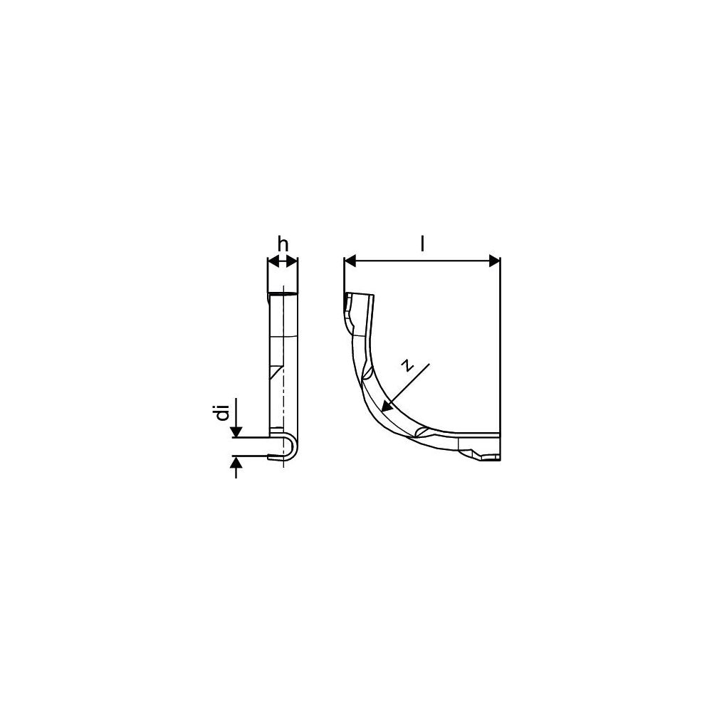 Uponor Multi Rohrführungsbogen Kunststoff 28, 1001230... UPONOR-1001230 4021598102217 (Abb. 2)