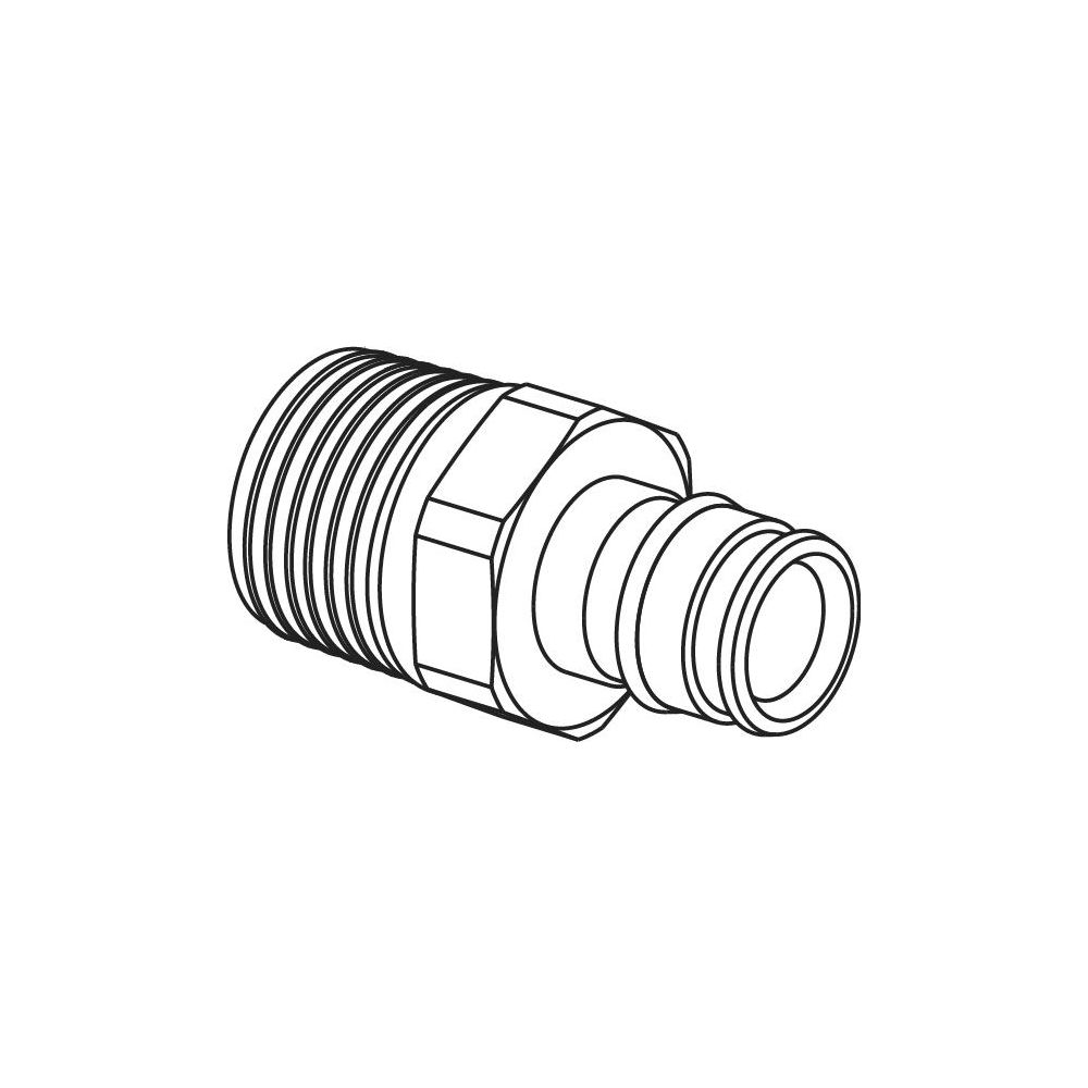 Uponor Q&E Übergangsnippel PL 16-R1/2"MT... UPONOR-1023003 7331541188258 (Abb. 2)