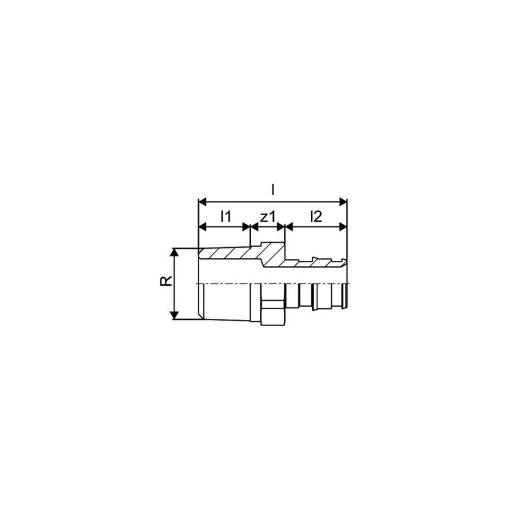 Uponor Q&E Übergangsnippel PL 16-R1/2"MT... UPONOR-1023003 7331541188258 (Abb. 3)