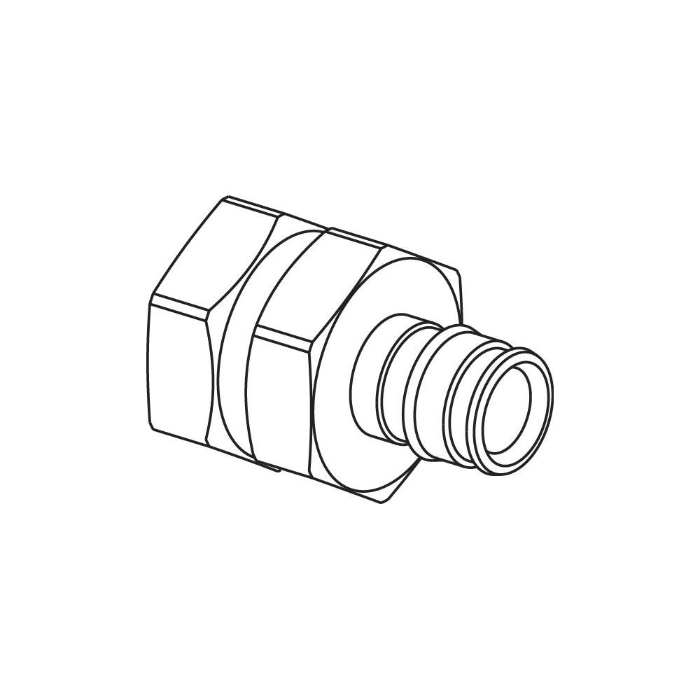Uponor Q&E Übergangsmuffe PL 20-Rp1/2"FT... UPONOR-1023010 7331541032018 (Abb. 2)