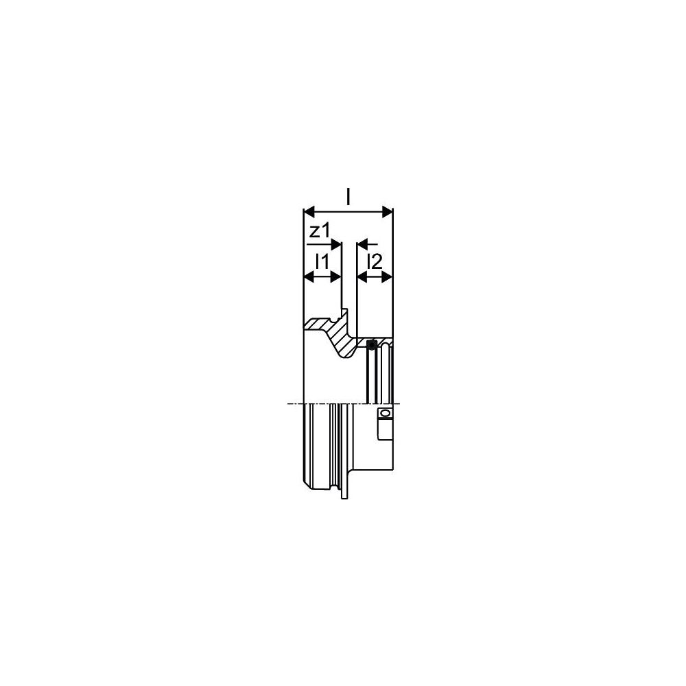 Uponor RS Kupplung reduziert, RS3 x RS2, 1029146... UPONOR-1029146 4021598106833 (Abb. 3)