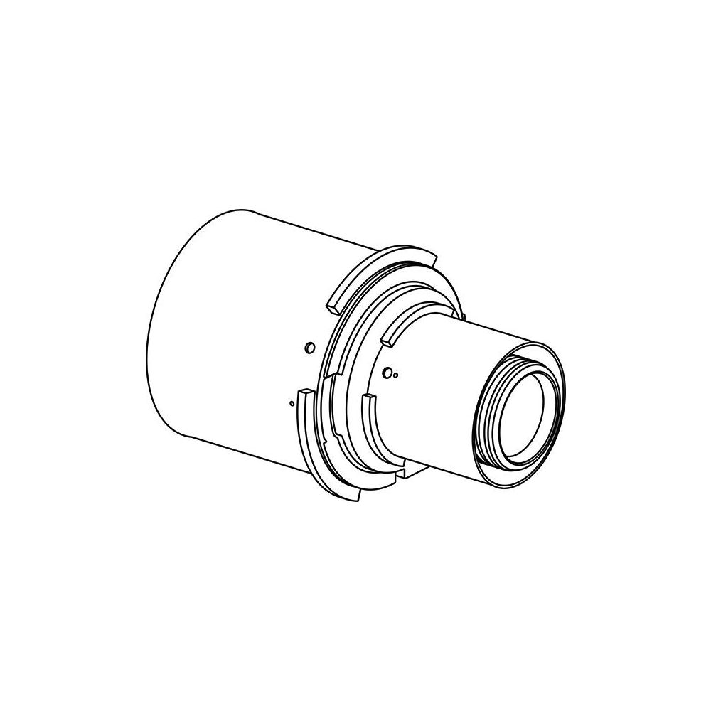 Uponor S-Press Verbund-Kupplung reduziert, 63x40mm, PPSU... UPONOR-1032883 6414905220823 (Abb. 2)