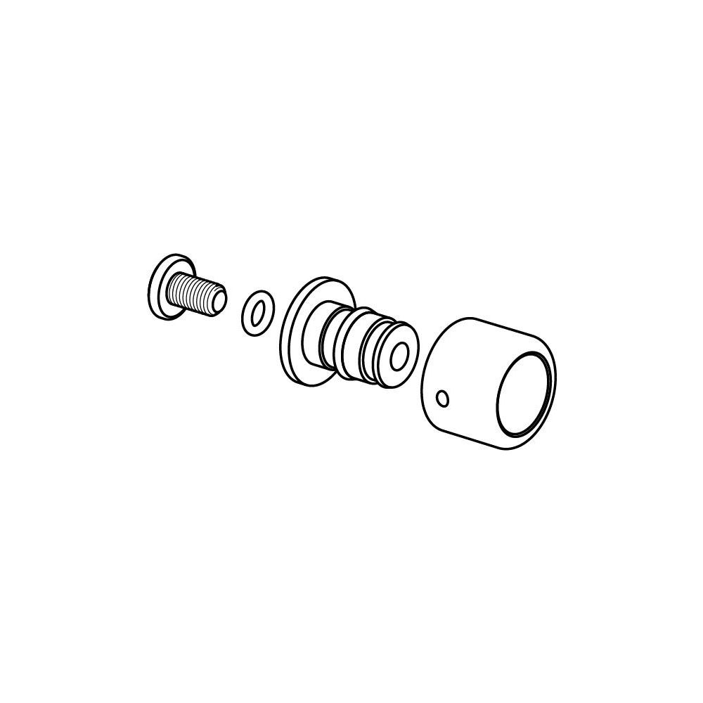 Uponor Q und E, Endstück NKB, 15x2,5mm, 1033446... UPONOR-1033446 7321500039905 (Abb. 2)