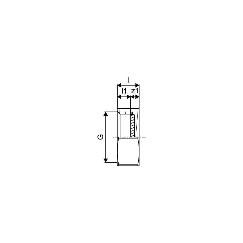Uponor Aqua Plus Verteilerkappe mit Dichtung, 3/4" FT... UPONOR-1001337 7321500016883 (Abb. 3)