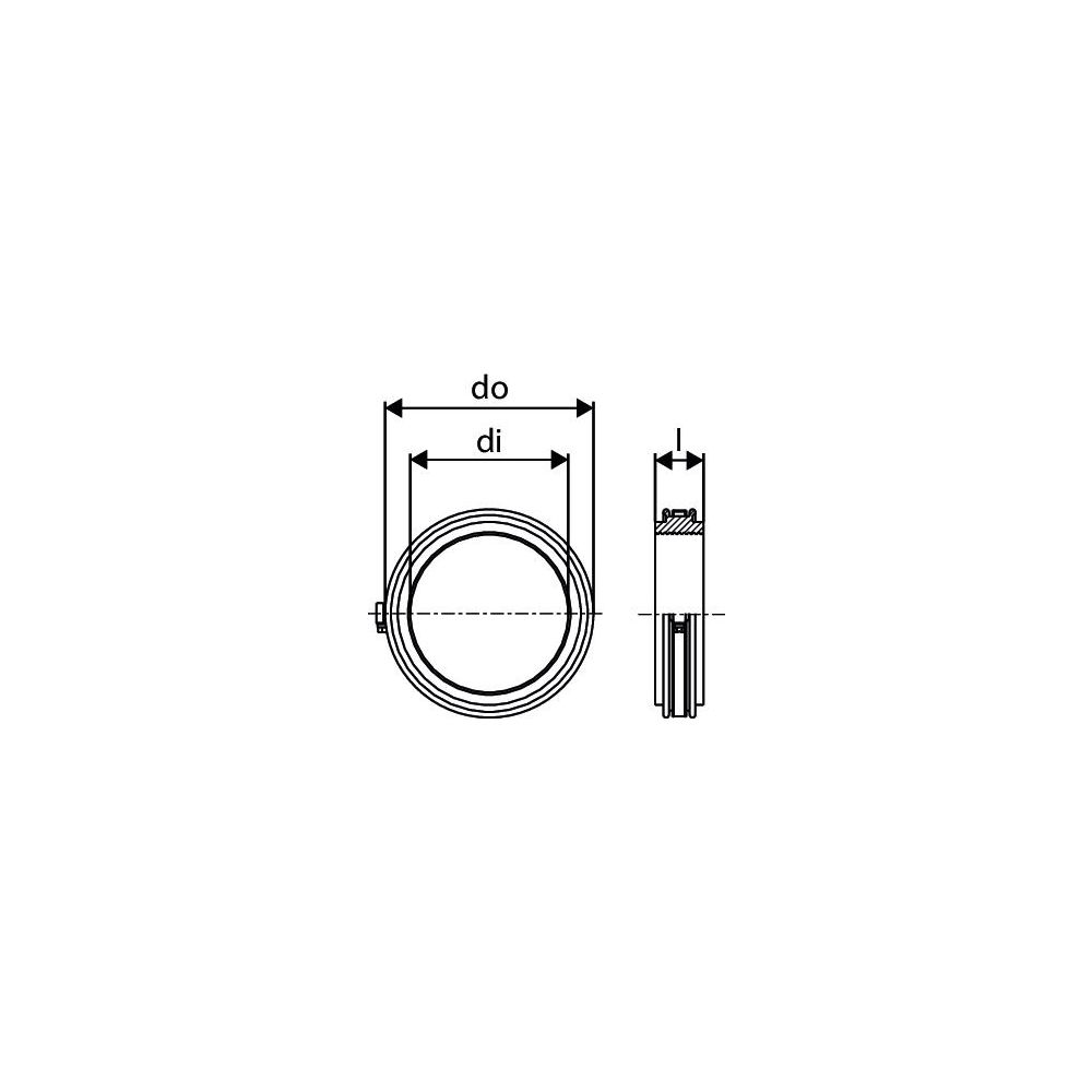 Uponor Ecoflex Labyrinthdichtung NDW 140mm, 1034202... UPONOR-1034202 7321500038595 (Abb. 3)