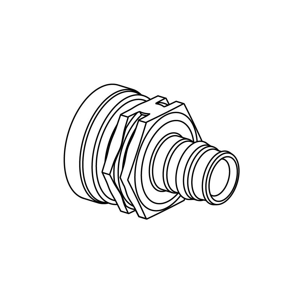 Uponor Q und E, Übergang Innengewinde PPSU, 16mm x Rp 1/2" FT... UPONOR-1042329 6414907054105 (Abb. 2)