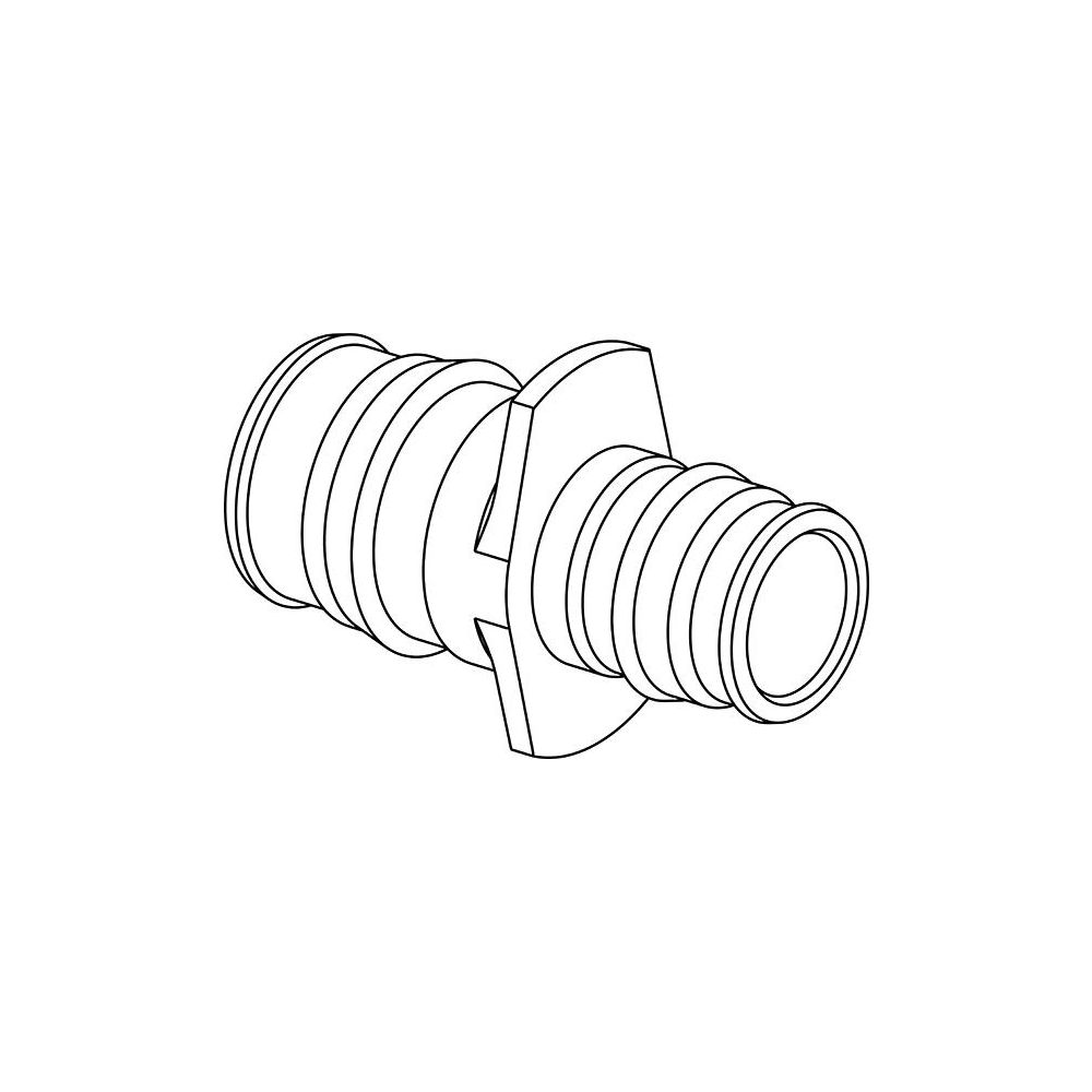Uponor Q und E Reduzierkupplung, 50x40mm, PPSU... UPONOR-1042867 6414907056031 (Abb. 2)