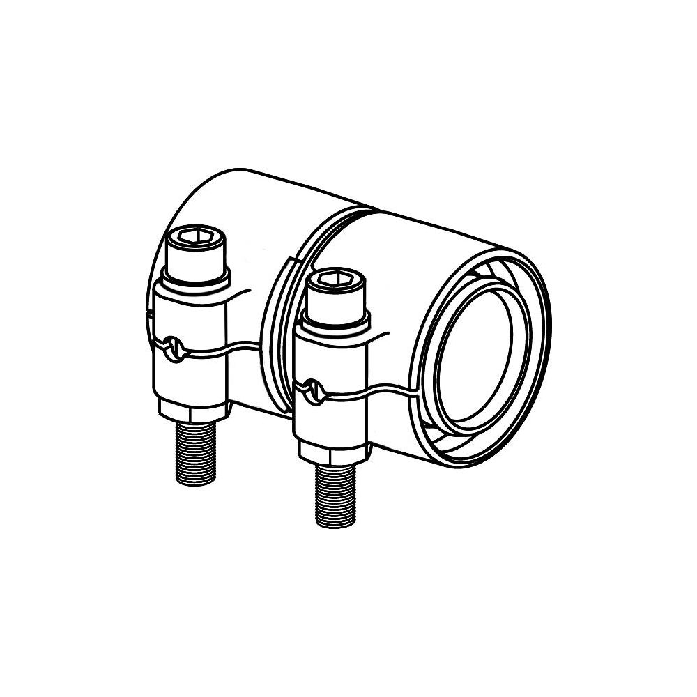 Uponor Wipex Kupplung PN 10, 32x4,4-32x4,4mm... UPONOR-1042974 7331541200769 (Abb. 2)