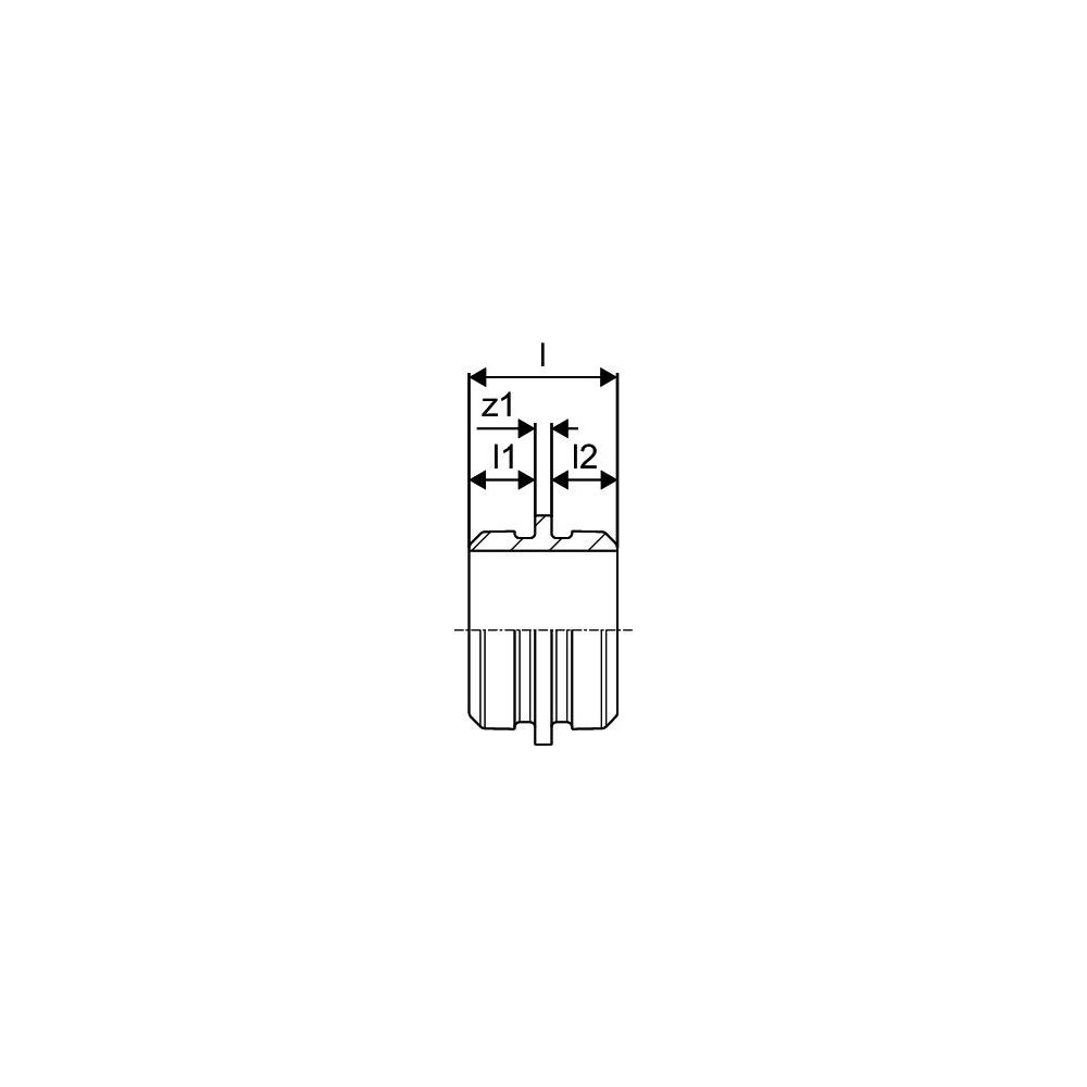 Uponor RS Distanzadapter, RS3 x RS3, 5mm, 1046751... UPONOR-1046751 4021598113084 (Abb. 3)
