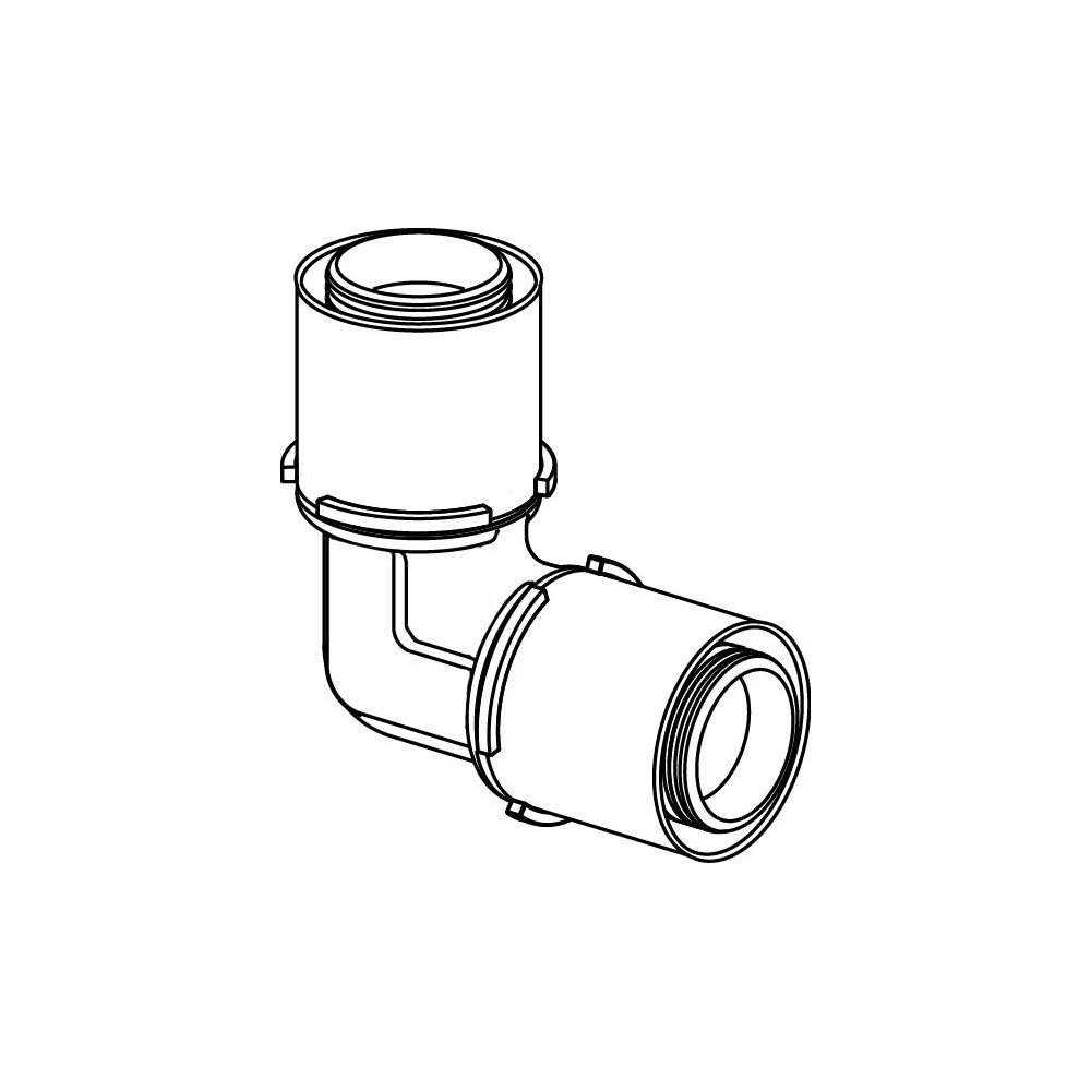 Uponor S-Press Winkel, 50x50mm, 1046911... UPONOR-1046911 4021598114081 (Abb. 2)